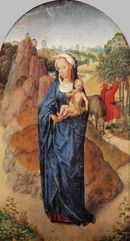 MEMLING, Hans Triptych of Jan Crabbe ey oil painting image